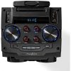 Nedis SPPT800BK Bluetooth party Boombox hangszóró, 120 W, Bluetooth 5.0
