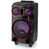 Nedis SPPT800BK Bluetooth party Boombox hangszóró, 120 W, Bluetooth 5.0