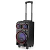 Nedis SPPT800BK Bluetooth party Boombox hangszóró, 120 W, Bluetooth 5.0