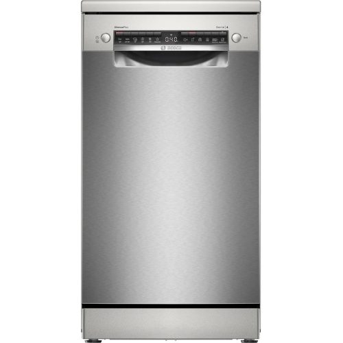 Bosch SPS4EMI24E Serie 2 szabadonálló keskeny mosogatógép, 10teríték, 6program, 8.9liter, 44dB, inox