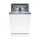 Bosch SPV4HMX10E Serie 4 beépíthető keskeny mosogatógép, 10teríték, 6program, 9.5liter/ciklus, 44dB