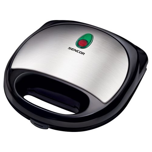 Sencor SSM 4300SS szendvicssütő, 700 W, inox/fekete