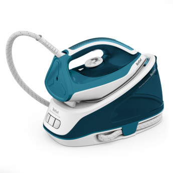 Tefal SV6115E0 Express Essential gőzállomás, 2200W, 1,4l-es tartály, max.260g/perc gőz, zöld-fehér