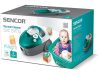 Sencor SVC 511 TQ porzsák nélküli porszívó, 890Watt, HEPA H10 szűrő, 76dB, türkiz