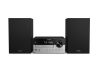 Philips TAM4205/12 mikro HiFi rendszer, 60Watt, FM, CD, Bluetooth, USB, AUX, fekete -ezüst