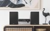 Philips TAM4205/12 mikro HiFi rendszer, 60Watt, FM, CD, Bluetooth, USB, AUX, fekete -ezüst