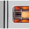 Bosch TAT7S45 4 szeletes kenyérpirító, 1800Watt, 2x2 külön vezérelhető, grafit -inox