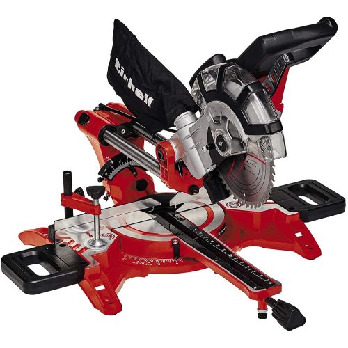 Einhell 4300390 TC-SM 2131/2 Dual asztali gérvágó körfűrész, 1800Watt, 4900rpm, 21cm-es fűrészlap