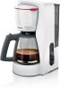 Bosch TKA2M111 filteres kávéfőző, 10 személyes, 1200Watt, 1.4 literes víztartály, fehér