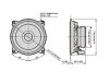 Pioneer TS-1001I autóhangszóró pár, 10cm, 110Watt, 38 -25.000Hz
