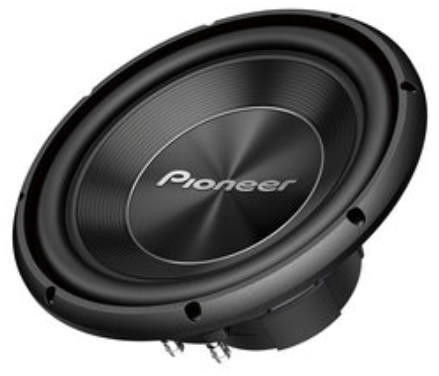 Pioneer TS-A300S4 autós mélysugárzó, 30cm, 4Ohm, 1500Watt