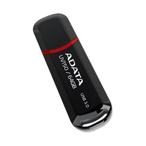 ADATA AUV150-64G-RBK DashDrive pendrive, 64GB, USB3.0, 100MB/s