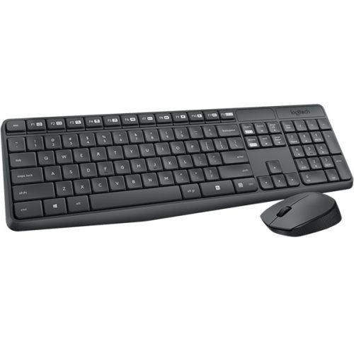 Logitech MK235 vezeték nélküli billentyűzet és egér szett, magyar, elemes (920-007935)