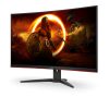 AOC C32G2ZE/BK Gaming monitor ívelt, Full HD VA LED, 31.5" (80cm), 240Hz, 16:9, 300cd/m2, 1ms, 2db HDMI /DisplayPort, 4db USB