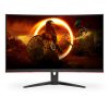 AOC C32G2ZE/BK Gaming monitor ívelt, Full HD VA LED, 31.5" (80cm), 240Hz, 16:9, 300cd/m2, 1ms, 2db HDMI /DisplayPort, 4db USB