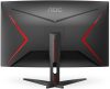 AOC C32G2ZE/BK Gaming monitor ívelt, Full HD VA LED, 31.5" (80cm), 240Hz, 16:9, 300cd/m2, 1ms, 2db HDMI /DisplayPort, 4db USB