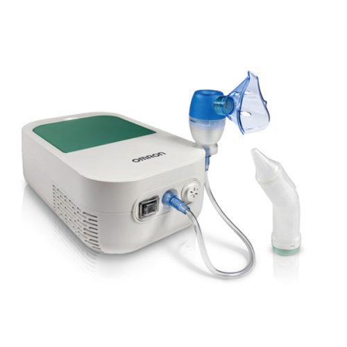 OMRON DuoBaby 2in1 kompresszoros inhalátor, orrszívó, alsó és felső légzőszervi megbetegedésekhez