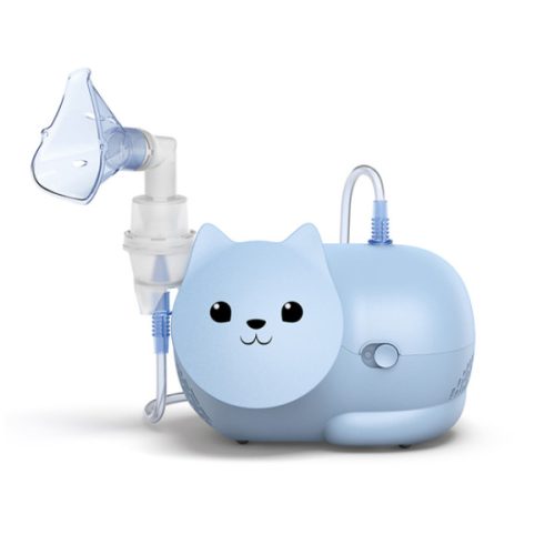 OMRON Nami Cat kompresszoros inhalátor, csecsemő/gyermek, alsó légúti megbetegedésekhez