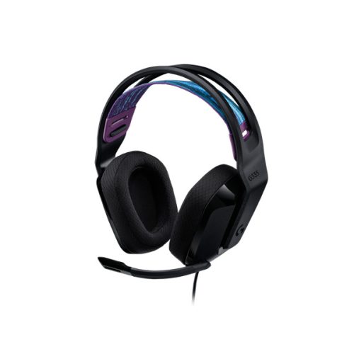 Logitech Fejhallgató 2.0 - G335 Gaming Vezetékes, Fekete