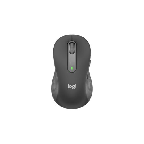 Logitech Egér - M650 Signature Vezeték Nélküli Optikai (Large) balkezes, Grafitszürke