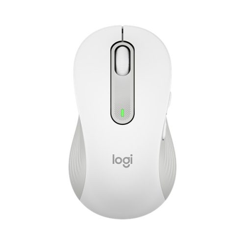 Logitech Egér - M650 Signature Vezeték Nélküli Optikai (Large) balkezes, Piszkosfehér