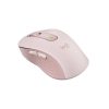 Logitech Egér - M650 Signature Vezeték Nélküli Optikai (Medium), Rózsaszín