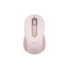 Logitech Egér - M650 Signature Vezeték Nélküli Optikai (Medium), Rózsaszín