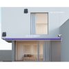 EZVIZ Solar Panel D, 6V, 1030mA, 4,2W, IP65, 60°-ig, 90% páratartalomig, monokristályos szilíciumcella, 4m kábel