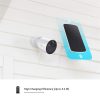 EZVIZ Solar Panel D, 6V, 1030mA, 4,2W, IP65, 60°-ig, 90% páratartalomig, monokristályos szilíciumcella, 4m kábel