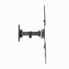 Sbox LCD-441 fali konzol, 23"-55", VESA 400 x400, dönthető, forgatható, max.30kg, fekete