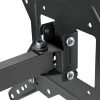 Sbox LCD-441 fali konzol, 23"-55", VESA 400 x400, dönthető, forgatható, max.30kg, fekete