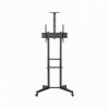 SBOX FS-401 Gurulós konzol, konferencia állvány, 32"-55", 600x400, max 50 kg