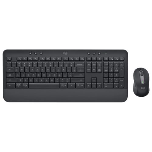 Logitech MK650 Signature Advanced vezeték nélküli billentyűzet és egér szett, Logi Bolt, Bluetooth, magyar, elemes, grafitszürke (920-011008)
