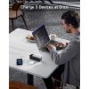 Anker A1289011 PowerCore 24K, Powerbank, külső akkumulátor, 24000mAh, 140Watt, 2db USB-C, USB-A, fekete