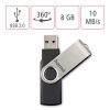 Hama "Rotate" pendrive,  8GB, USB 2.0, 10MB/s (00090891)