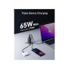 Anker A2668311 Hálózati Töltő  GaNPrime 65W  3 port  2xUSB C + 1xUSB A  PowerIQ 4.0  fekete        