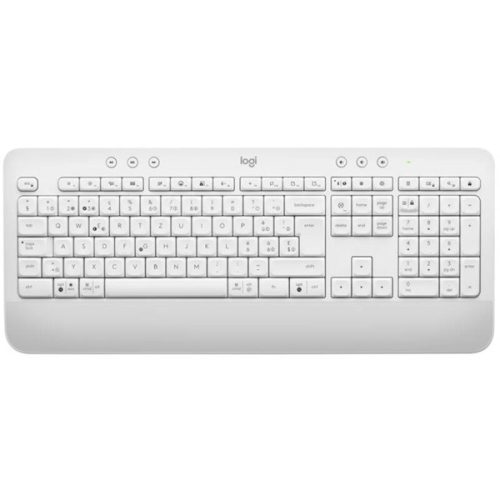 Logitech Billentyűzet - K650 Signature Vezeték Nélküli & Bluetooth Piszkosfehér, HUN
