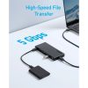 Anker A83A2G11 USB HUB 364 10 in 1  USB C  Dual 4K HDMI  2xUSB3.2  1xLAN  2xUSB2.0  SD kártyaolvasóval       