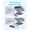 Anker A83A2G11 USB HUB 364 10 in 1  USB C  Dual 4K HDMI  2xUSB3.2  1xLAN  2xUSB2.0  SD kártyaolvasóval       