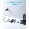 Anker A83A2G11 USB HUB 364 10 in 1  USB C  Dual 4K HDMI  2xUSB3.2  1xLAN  2xUSB2.0  SD kártyaolvasóval       