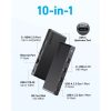 Anker A83A2G11 USB HUB 364 10 in 1  USB C  Dual 4K HDMI  2xUSB3.2  1xLAN  2xUSB2.0  SD kártyaolvasóval       