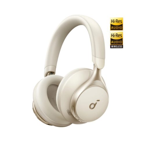 Anker A3035G21 Vezeték Nélküli Fejhallgató  Soundcore Space One  Aktív Zajszűrő  latte cream          