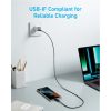 Anker A81F5G11 Töltőkábel 322  USB C   USB C 0 9 méteres  fekete       