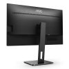 AOC U27P2 UHD (3840 x2160) IPS LED üzleti monitor, 27" (69cm), 16:9, 350cd/m2, 4ms, 2db HDMI /DisplayPort, USB-A, forgatható