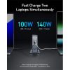 Anker A2342311 Hálózati Töltő 749  4 portos  240W  3xUSB C  USB A  EU  fekete        