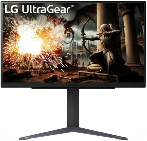 LG Gaming 180Hz IPS monitor 27" 27GS75Q, 2560x1440, 16:9, 300cd/m2, 1ms, 2xHDMI/DisplayPort, áll. mag, pivot, HDR10