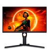 AOC 25G3ZM/BK Gaming monitor, Full HD VA LED, 24.5" (62cm), 240Hz, 16:9, 300cd/m2, 1ms, 2xHDMI/DisplayPort, forgatható