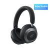 Anker Soundcore Space One Pro FlexiCurve, aktív zajszűrős Bluetooth fejhallgató, Hi-Res Audio, BT 5.3, akár 60óra üzemidő, fekete (A3062G11)