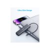 Anker A8355H11 USB HUB  322 5 in 1  USB C Hub  4K HDMI  2xUSB A  PD IN 100W  USB C 5Gbps  fekete    