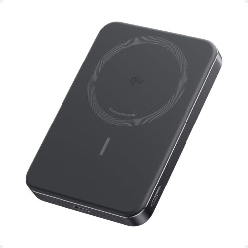 Anker A1664H11 MagGo Powerbank, külső akkumulátor, 10000mAh, 15W QI töltés, USB-C, fekete